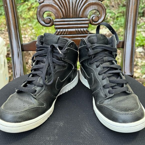 Nike Dunk High GS 'Black' Women's Size 7. (5.5Y) - Picture 6 of 8